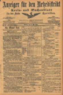 Anzeiger für den Netzedistrikt Kreis- und Wochenblatt für den Kreis Czarnikau 1904.05.31 Jg.52 Nr62