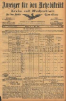 Anzeiger für den Netzedistrikt Kreis- und Wochenblatt für den Kreis Czarnikau 1904.06.07 Jg.52 Nr65