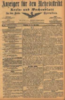 Anzeiger für den Netzedistrikt Kreis- und Wochenblatt für den Kreis Czarnikau 1904.06.25 Jg.52 Nr73