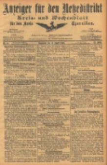 Anzeiger für den Netzedistrikt Kreis- und Wochenblatt für den Kreis Czarnikau 1904.08.13 Jg.52 Nr94