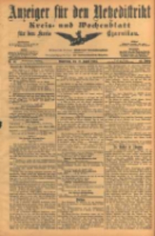Anzeiger für den Netzedistrikt Kreis- und Wochenblatt für den Kreis Czarnikau 1904.08.18 Jg.52 Nr96