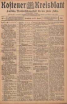 Kostener Kreisblatt: amtliches Veröffentlichungsblatt für den Kreis Kosten 1907.01.12 Jg.42 Nr6
