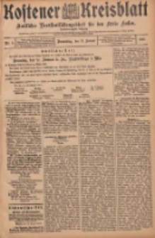 Kostener Kreisblatt: amtliches Veröffentlichungsblatt für den Kreis Kosten 1907.01.17 Jg.42 Nr8