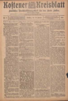 Kostener Kreisblatt: amtliches Veröffentlichungsblatt für den Kreis Kosten 1907.01.29 Jg.42 Nr13