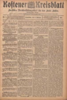 Kostener Kreisblatt: amtliches Veröffentlichungsblatt für den Kreis Kosten 1907.02.02 Jg.42 Nr15
