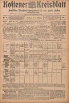 Kostener Kreisblatt: amtliches Veröffentlichungsblatt für den Kreis Kosten 1907.02.05 Jg.42 Nr16