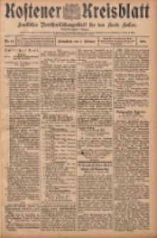 Kostener Kreisblatt: amtliches Veröffentlichungsblatt für den Kreis Kosten 1907.02.09 Jg.42 Nr18