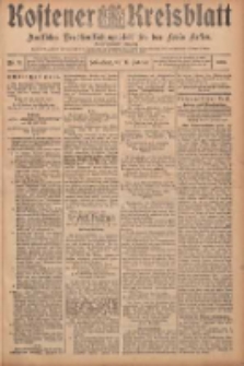 Kostener Kreisblatt: amtliches Veröffentlichungsblatt für den Kreis Kosten 1907.02.16 Jg.42 Nr21