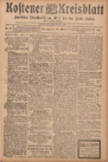 Kostener Kreisblatt: amtliches Veröffentlichungsblatt für den Kreis Kosten 1907.02.23 Jg.42 Nr24