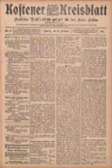 Kostener Kreisblatt: amtliches Veröffentlichungsblatt für den Kreis Kosten 1907.02.26 Jg.42 Nr25