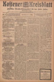 Kostener Kreisblatt: amtliches Veröffentlichungsblatt für den Kreis Kosten 1907.03.02 Jg.42 Nr27