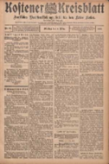 Kostener Kreisblatt: amtliches Veröffentlichungsblatt für den Kreis Kosten 1907.03.05 Jg.42 Nr28