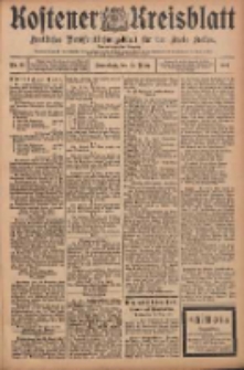 Kostener Kreisblatt: amtliches Veröffentlichungsblatt für den Kreis Kosten 1907.03.23 Jg.42 Nr36