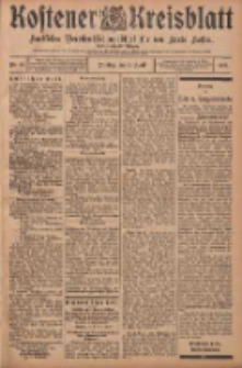 Kostener Kreisblatt: amtliches Veröffentlichungsblatt für den Kreis Kosten 1907.04.02 Jg.42 Nr40