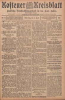 Kostener Kreisblatt: amtliches Veröffentlichungsblatt für den Kreis Kosten 1907.04.11 Jg.42 Nr44
