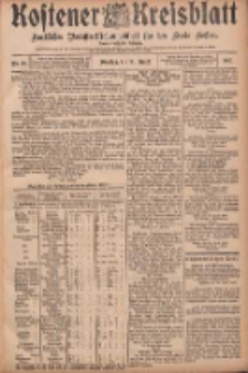 Kostener Kreisblatt: amtliches Veröffentlichungsblatt für den Kreis Kosten 1907.04.23 Jg.42 Nr49