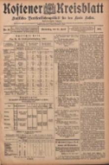 Kostener Kreisblatt: amtliches Veröffentlichungsblatt für den Kreis Kosten 1907.04.25 Jg.42 Nr50