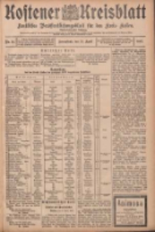 Kostener Kreisblatt: amtliches Veröffentlichungsblatt für den Kreis Kosten 1907.04.27 Jg.42 Nr51
