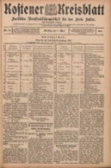 Kostener Kreisblatt: amtliches Veröffentlichungsblatt für den Kreis Kosten 1907.05.07 Jg.42 Nr55
