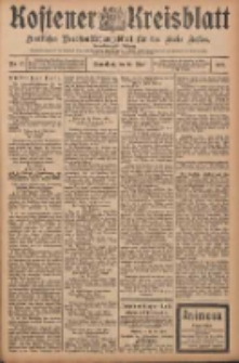 Kostener Kreisblatt: amtliches Veröffentlichungsblatt für den Kreis Kosten 1907.05.11 Jg.42 Nr57