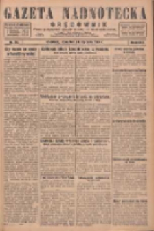 Gazeta Nadnotecka i Orędownik: pismo poświęcone sprawie polskiej na ziemi nadnoteckiej 1929.01.24 R.9 Nr20