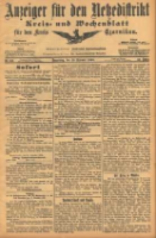 Anzeiger für den Netzedistrikt Kreis- und Wochenblatt für den Kreis Czarnikau 1904.12.29 Jg.52 Nr151