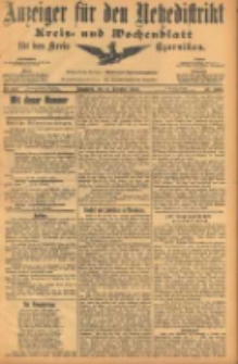 Anzeiger für den Netzedistrikt Kreis- und Wochenblatt für den Kreis Czarnikau 1904.12.31 Jg.52 Nr152