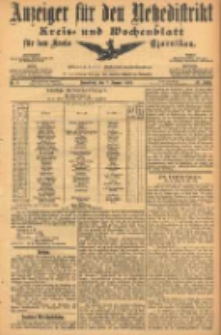 Anzeiger für den Netzedistrikt Kreis- und Wochenblatt für den Kreis Czarnikau 1905.01.07 Jg.53 Nr3