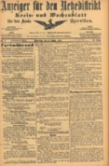 Anzeiger für den Netzedistrikt Kreis- und Wochenblatt für den Kreis Czarnikau 1905.01.12 Jg.53 Nr5