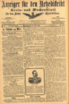 Anzeiger für den Netzedistrikt Kreis- und Wochenblatt für den Kreis Czarnikau 1905.01.26 Jg.53 Nr11