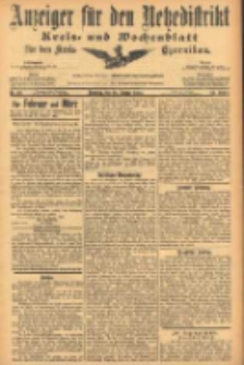 Anzeiger f&uuml;r den Netzedistrikt Kreis- und Wochenblatt f&uuml;r den Kreis Czarnikau 1905.01.31 Jg.53 Nr13