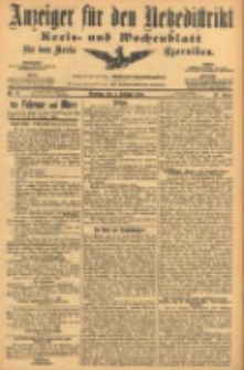 Anzeiger für den Netzedistrikt Kreis- und Wochenblatt für den Kreis Czarnikau 1905.02.07 Jg.53 Nr16