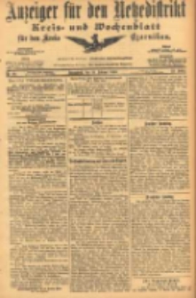Anzeiger f&uuml;r den Netzedistrikt Kreis- und Wochenblatt f&uuml;r den Kreis Czarnikau 1905.02.11 Jg.53 Nr18