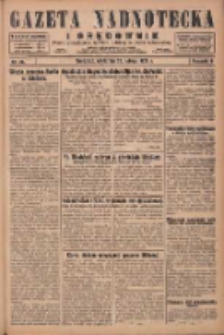 Gazeta Nadnotecka i Orędownik: pismo poświęcone sprawie polskiej na ziemi nadnoteckiej 1929.02.24 R.9 Nr46