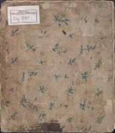 Zeszyt z notatkami Franciszka Malinowskiego z lat 1802-1821