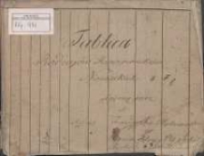 „Tablica rodzajów rzeczowników niemieckich ułożona przez Franciszka [Ksawerego] Malinowskiego, ucznia klasy V tej szkół płockich d. 26 stycznia 182[8?]”