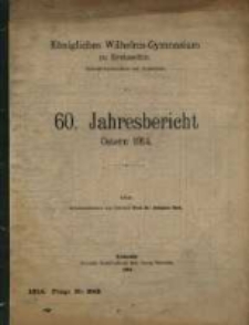 Jahresbericht über das Gymnasium zu Krotoschin ...