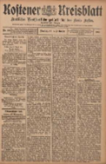 Kostener Kreisblatt: amtliches Veröffentlichungsblatt für den Kreis Kosten 1907.09.03 Jg.42 Nr106
