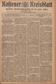 Kostener Kreisblatt: amtliches Veröffentlichungsblatt für den Kreis Kosten 1907.09.05 Jg.42 Nr107