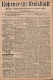 Kostener Kreisblatt: amtliches Veröffentlichungsblatt für den Kreis Kosten 1907.09.14 Jg.42 Nr111