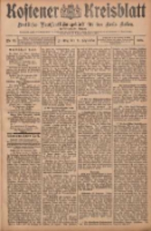 Kostener Kreisblatt: amtliches Veröffentlichungsblatt für den Kreis Kosten 1907.09.24 Jg.42 Nr115