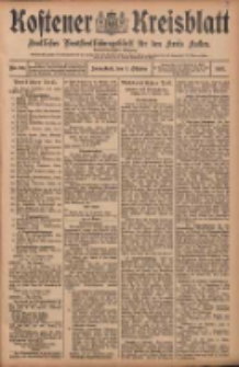 Kostener Kreisblatt: amtliches Veröffentlichungsblatt für den Kreis Kosten 1907.10.05 Jg.42 Nr120