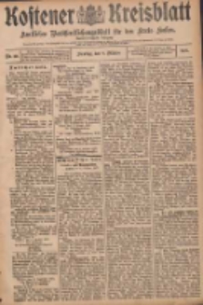 Kostener Kreisblatt: amtliches Veröffentlichungsblatt für den Kreis Kosten 1907.10.08 Jg.42 Nr121