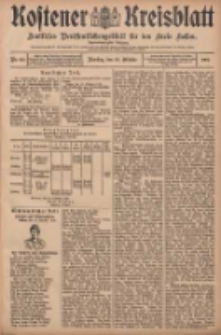 Kostener Kreisblatt: amtliches Veröffentlichungsblatt für den Kreis Kosten 1907.10.22 Jg.42 Nr127