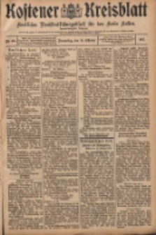 Kostener Kreisblatt: amtliches Veröffentlichungsblatt für den Kreis Kosten 1907.10.10 Jg.42 Nr122