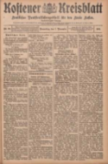 Kostener Kreisblatt: amtliches Veröffentlichungsblatt für den Kreis Kosten 1907.11.07 Jg.42 Nr134