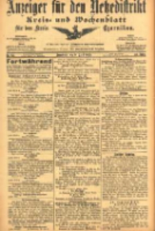 Anzeiger für den Netzedistrikt Kreis- und Wochenblatt für den Kreis Czarnikau 1905.04.08 Jg.53 Nr42