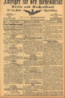 Anzeiger f&uuml;r den Netzedistrikt Kreis- und Wochenblatt f&uuml;r den Kreis Czarnikau 1905.04.13 Jg.53 Nr44