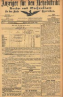 Anzeiger für den Netzedistrikt Kreis- und Wochenblatt für den Kreis Czarnikau 1905.05.13 Jg.53 Nr56