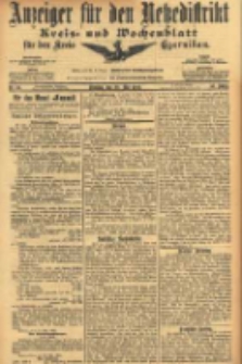 Anzeiger für den Netzedistrikt Kreis- und Wochenblatt für den Kreis Czarnikau 1905.05.30 Jg.53 Nr63